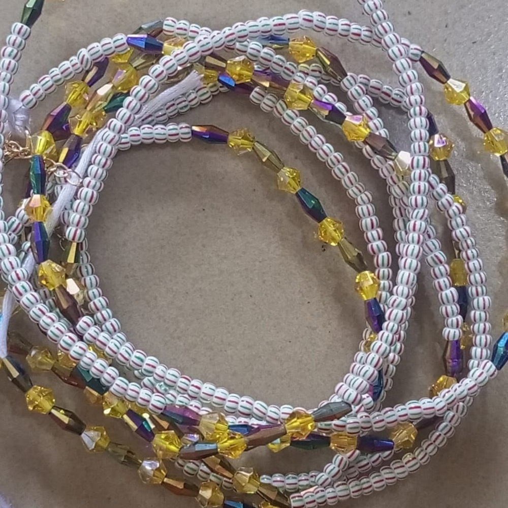 PLUS SIZE Authentic African waist beads